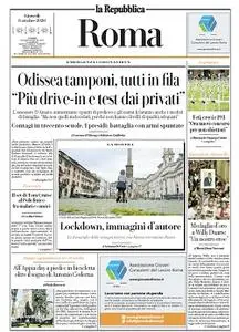 la Repubblica Roma - 8 Ottobre 2020