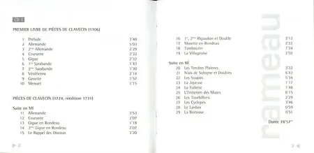 Rameau - Integrale Des Pieces De Clavecin - Michel Kiener (2003) [2CD] {Harmonia Mundi}