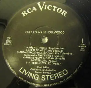 Chet Atkins - Chet Atkins In Hollywood (1959) [Vinyl Rip 16/44 & mp3-320 + DVD] Re-up