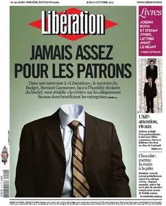 Libération du Jeudi 10 Octobre 2013