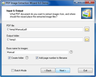 RL Vision PDF Image Extraction Wizard Pro 6.11