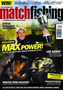 Match Fishing – November 2014