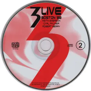 3 (Emerson, Palmer & Berry) - Live in Boston 1988 (2015)