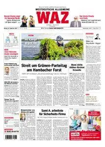 WAZ Westdeutsche Allgemeine Zeitung Essen-Postausgabe - 10. September 2018