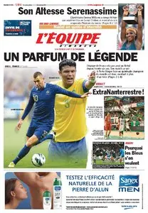 L'Equipe du Dimanche, 09. Juin 2013