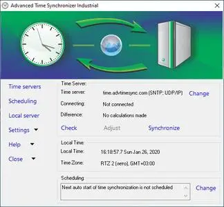 Advanced Time Synchronizer Industrial 4.3 Build 811 Multilingual