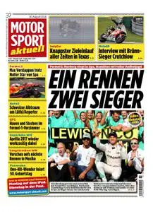 MOTORSPORT aktuell – 31. August 2016