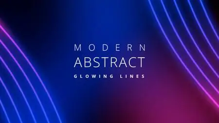 Abstract Glowing Neon Lines Pack 1416129