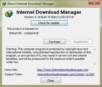 Internet Download Manager 6.18 Build 10