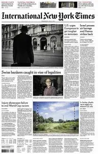International New York Times - Wednesday 9 July 2014