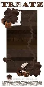 Chocolate scrapbooking