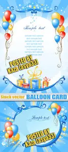 Balloon card