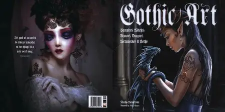 Gothic Art - Vampires, Witches, Demons, Dragons, Werewolves & Goths (Secrets of...) (2013) HC