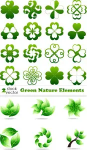 Vectors - Green Nature Elements