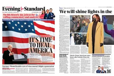 London Evening Standard – January 20, 2021