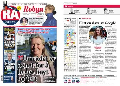 Rogalands Avis – 26. oktober 2018