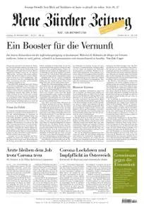 Neue Zürcher Zeitung  - 20 November 2021