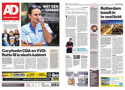 Algemeen Dagblad - Hoeksche Waard – 26 oktober 2018