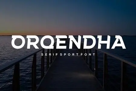 Orqendha - Sport Font