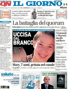 IL GIORNO 12 13 GIUGNO 2011
