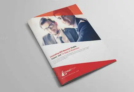 CreativeMarket - Corporate Bifold Brochure