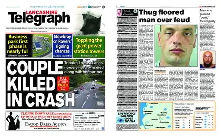 Lancashire Telegraph (Blackburn, Darwen, Hyndburn, Ribble Valley) – January 28, 2020