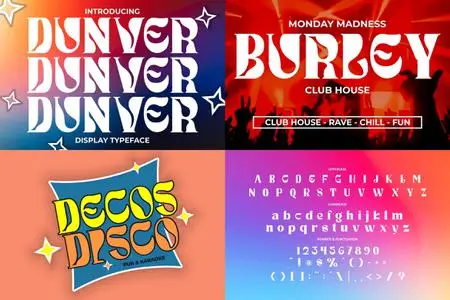 Dunver - Display Font