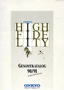Onkyo catalogue 1982-1996
