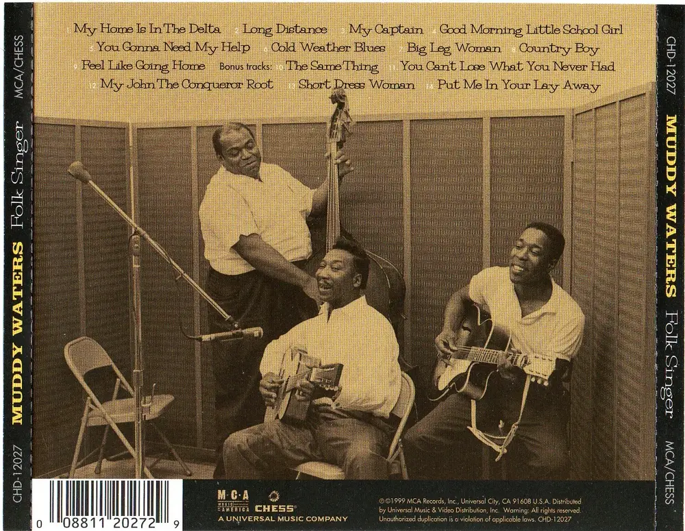 Muddy Waters - Folk Singer (1964, remaster 1999, bonus tracks)