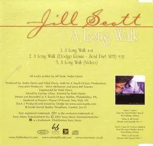 Jill Scott - A Long Walk (UK CD5) (2001) {Hidden Beach/Epic UK} **[RE-UP]**