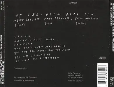 Keith Jarrett Trio - At The Deer Head Inn (1994) {ECM 1531}