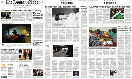 The Boston Globe – December 27, 2022