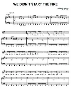 Billy Joel - We Didn’t Start The Fire