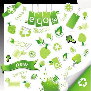 Stock Vector - Eco, Green Planet