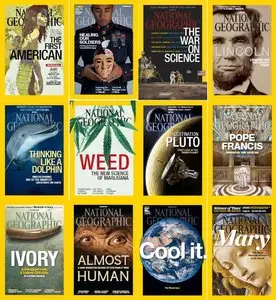 National Geographic USA - 2015 Full Year Issues Collection