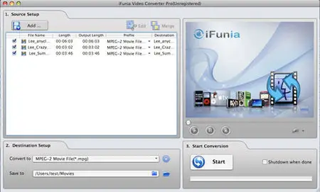 IFunia Video Converter Pro v2.9.1.0