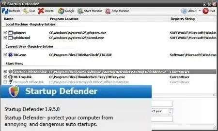 Zards Software Startup Defender v1.9.5 