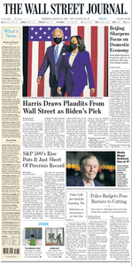 The Wall Street Journal – 13 August 2020