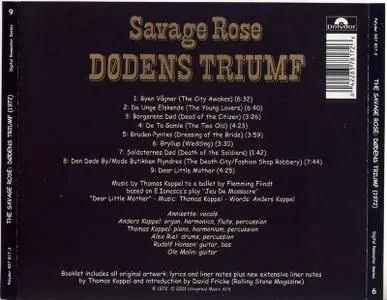 Savage Rose - Dødens Triumf (1972)