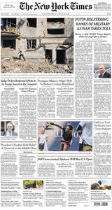 The New York Times - 26 August 2022