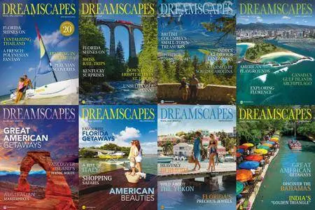Dreamscapes Travel & Lifestyle Magazine - 2016 Full Year Issues Collection