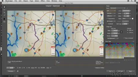 Lynda - Creating a Map with Illustrator [repost]