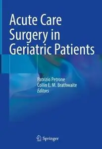 Acute Care Surgery in Geriatric Patients