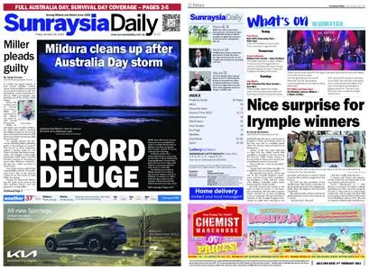 Sunraysia Daily – January 28, 2022