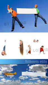 Billboards white