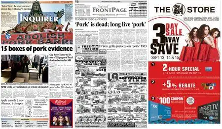 Philippine Daily Inquirer – September 12, 2013