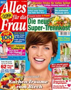 Alles für die Frau – 09. Februar 2018