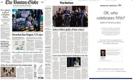 The Boston Globe – February 23, 2022
