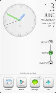 Pure GO Locker Theme v1.00