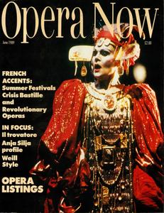 Opera Now - June 1989